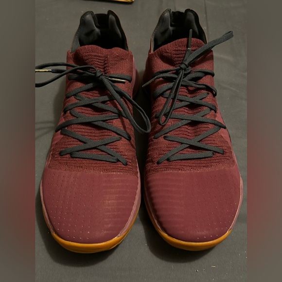 Under Armour Steph Curry 4 Low Merlot Size 14 New With Box (No Lid) - Picture 5 of 10